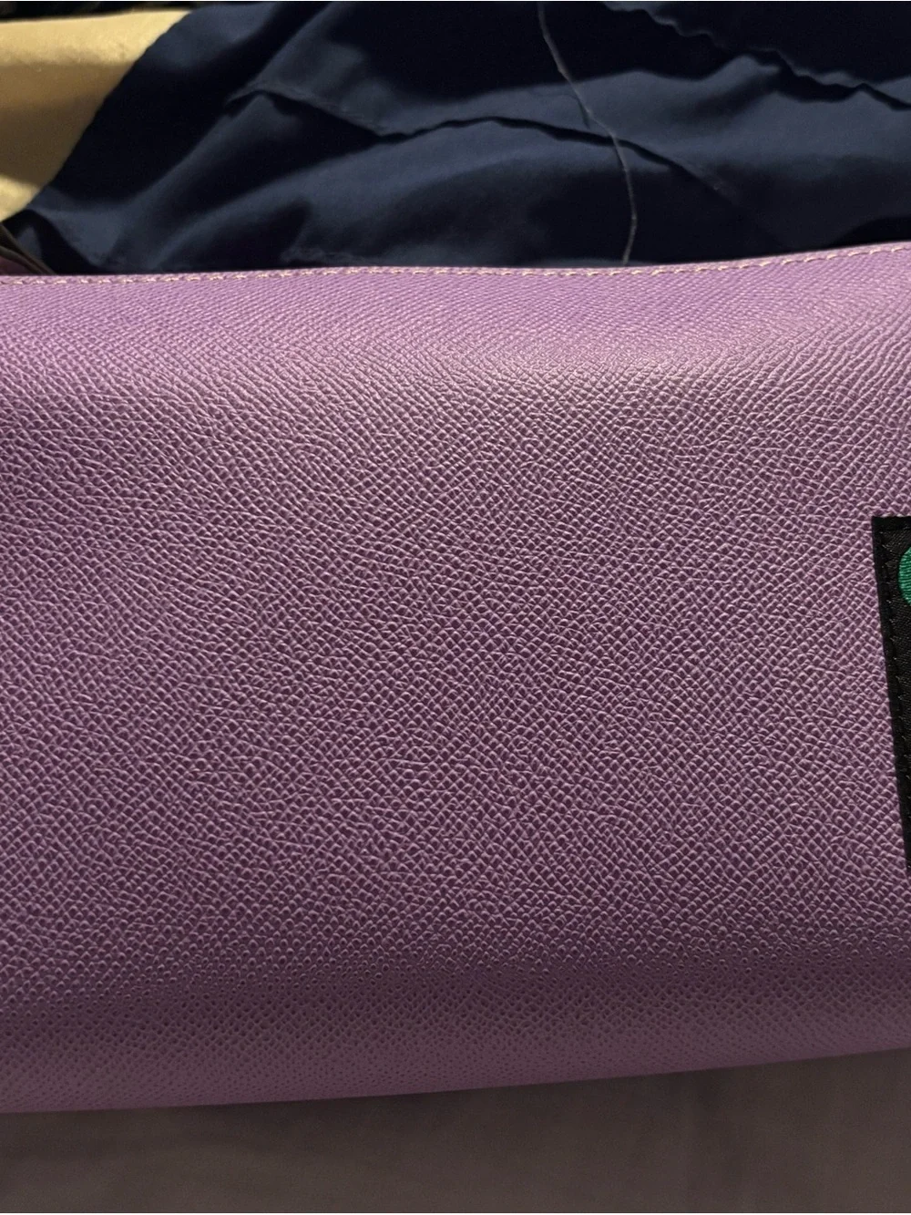 Dooney & Bourke Lavender Purple Pebbled Leather Crossbody - Picture 2 of 7